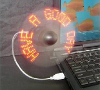 Cool USB LED Message Fan Cool USB LED Message Fan
