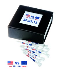 TKG Europe launch USA v Europe Limited Edition Golf Tees TKG Europe launch USA v Europe Limited Edition Golf Tees